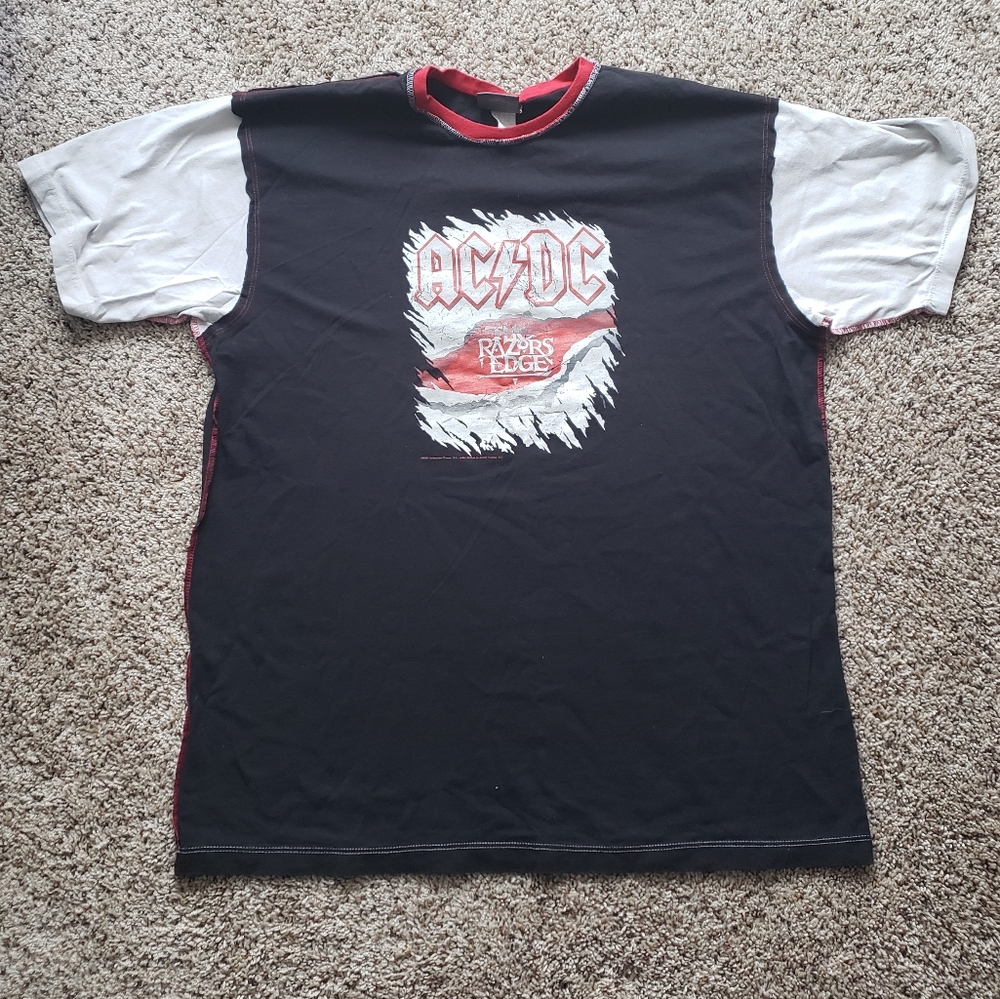 ACDC 2004 The Razors Edge concert tee